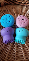 Bear Face silicone scrubbies