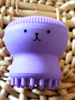 Bear Face silicone scrubbies
