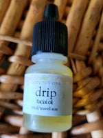 Drip, quartz infused facial oil