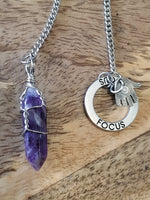 Healing Crystal Point pendulums