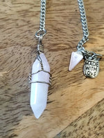 Healing Crystal Point pendulums