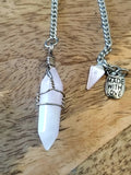 Healing Crystal Point pendulums