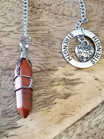 Healing Crystal Point pendulums