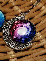 Galaxy pendulum keychains