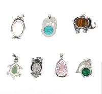 Spirit Animal Crystal Necklaces